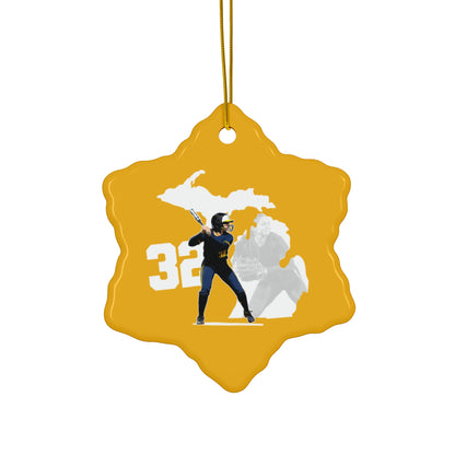 Lily Palko Ceramic Ornament