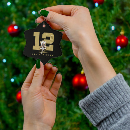 Jolie McMinn Ceramic Ornament