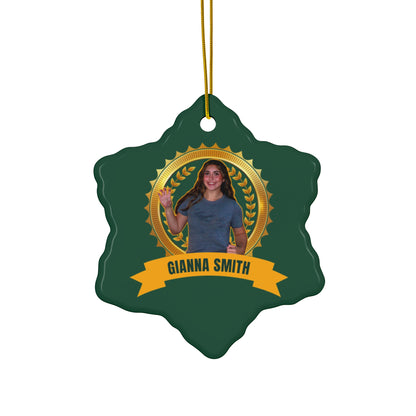 Gianna Smith Ceramic Ornament