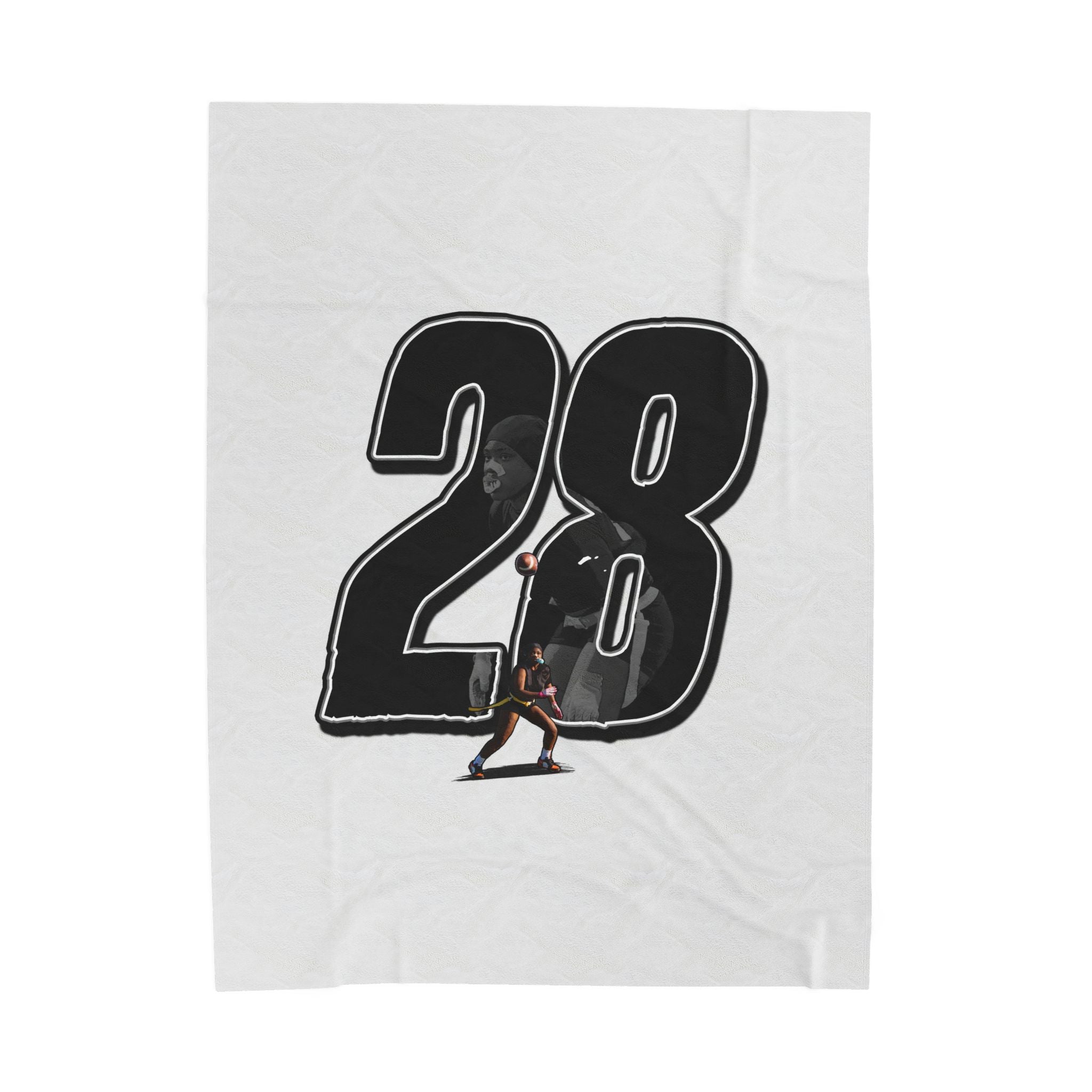 Brooklyn Lyles Velveteen Plush Blanket