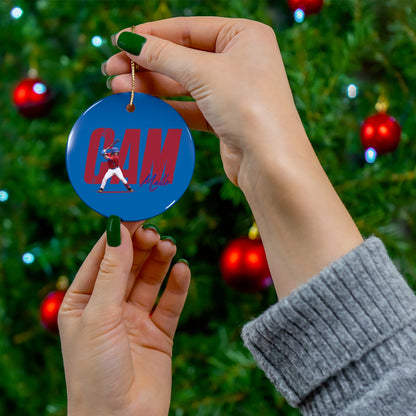 Cam Mallo Ceramic Ornament