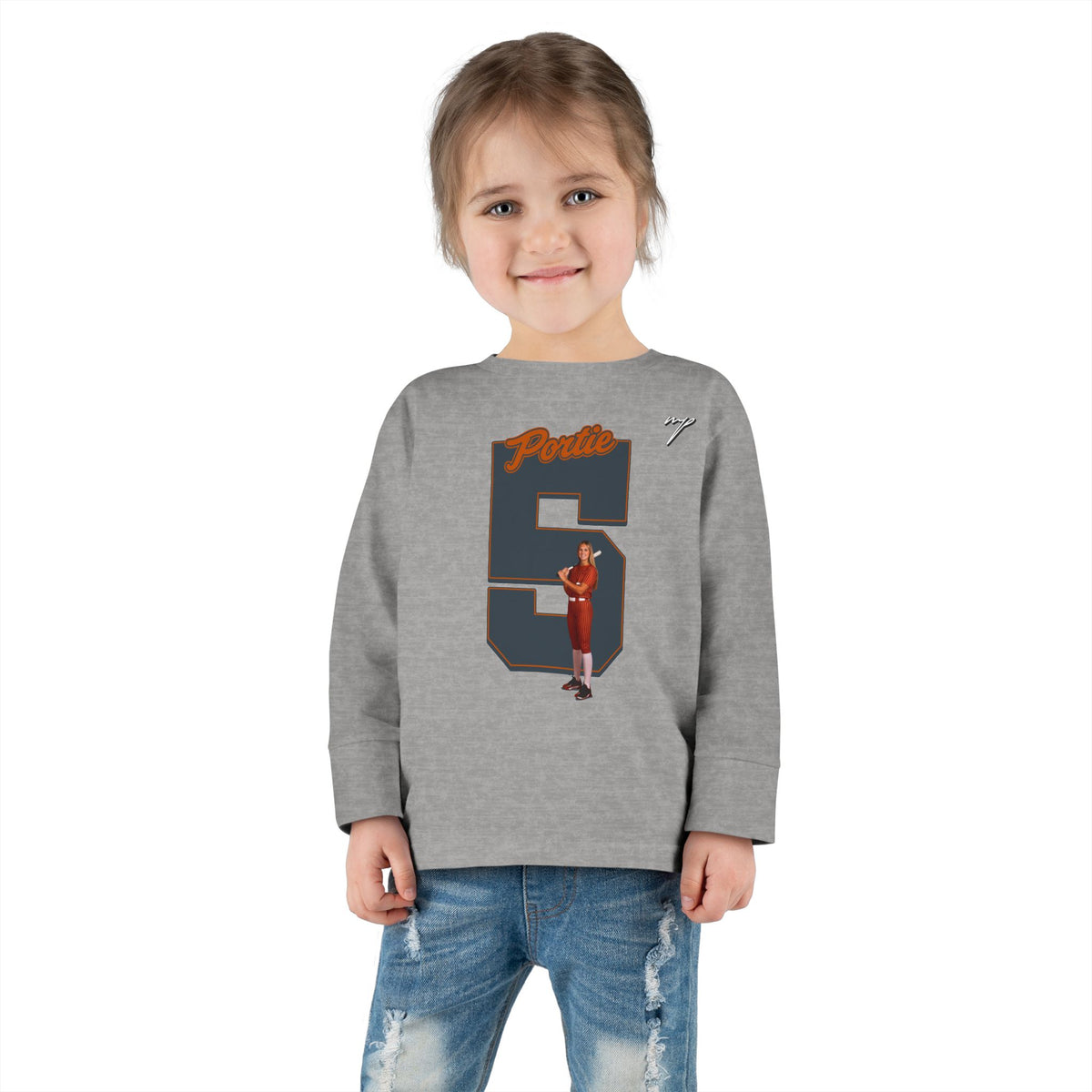 Aubrey Portie TODDLER Long Sleeve Tee