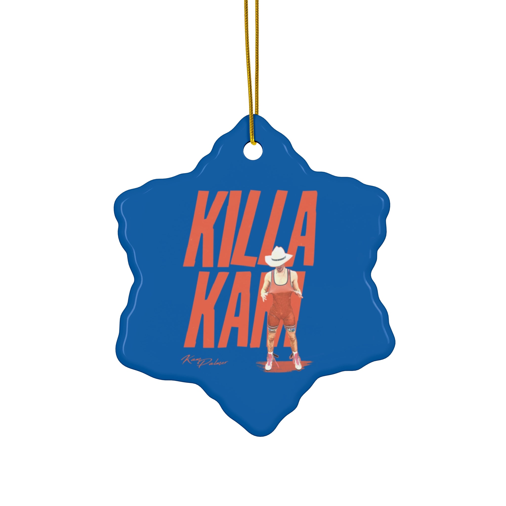 Kam Palmer Ceramic Ornament