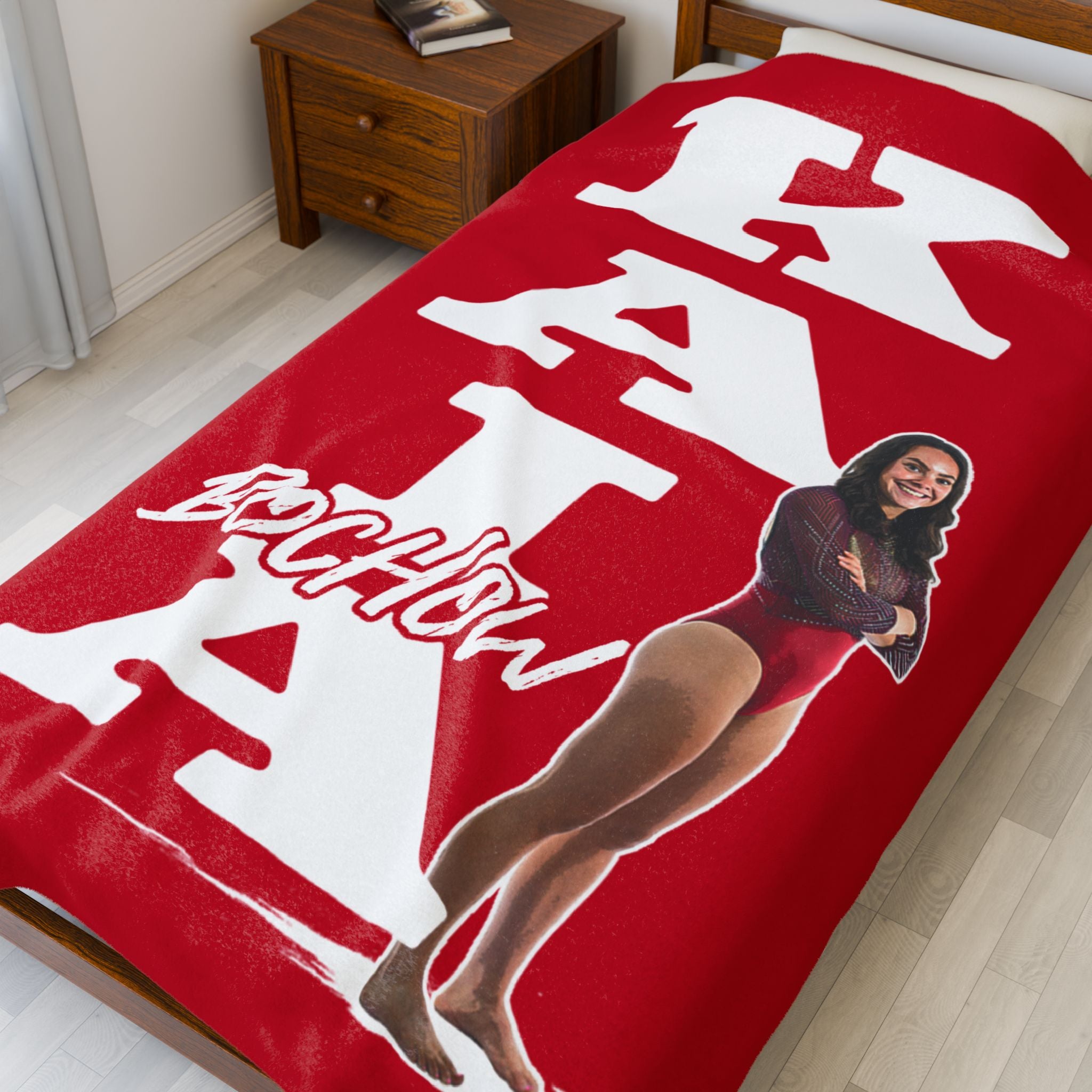 Kaia Bochow Velveteen Plush Blanket