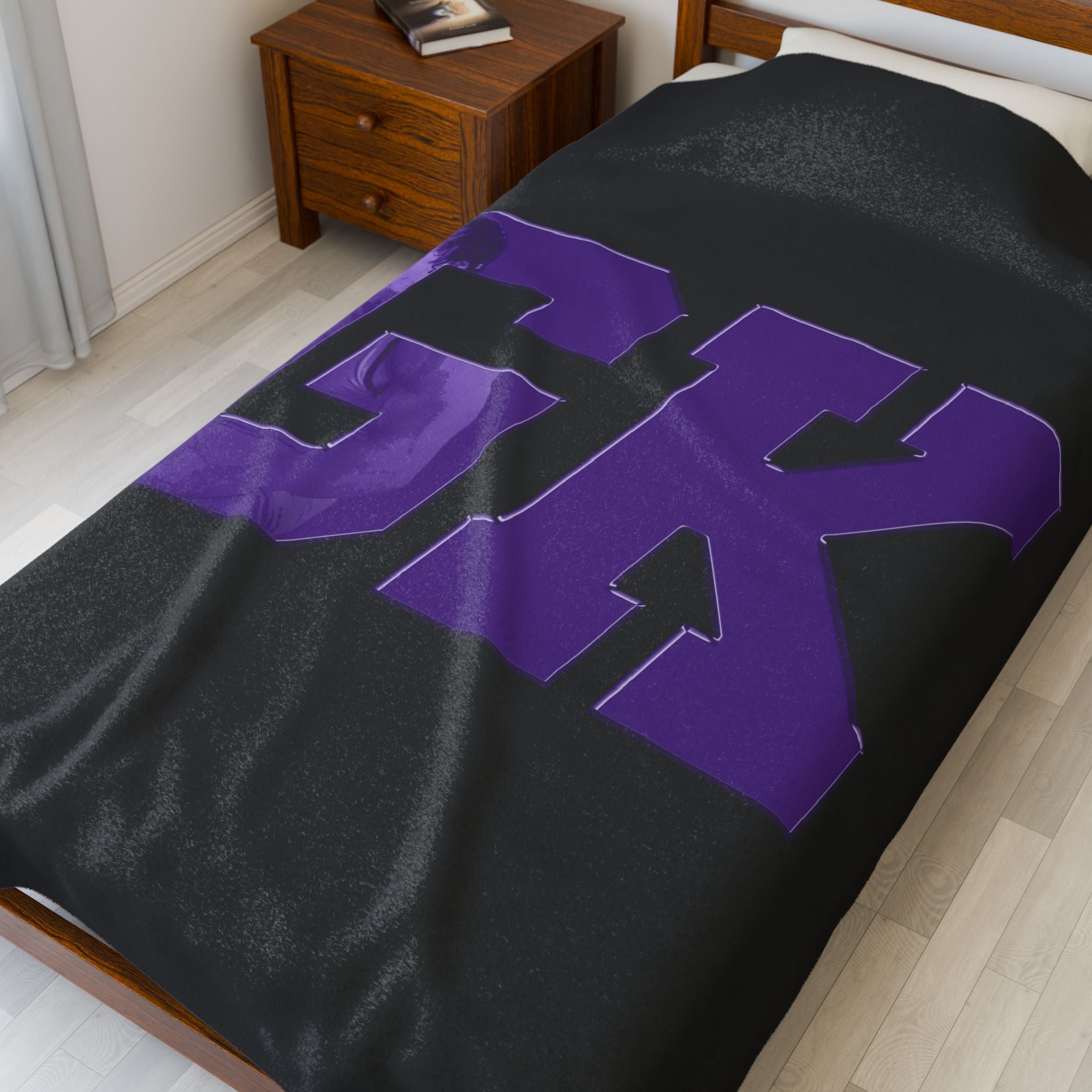 Gavin Kohel Velveteen Plush Blanket