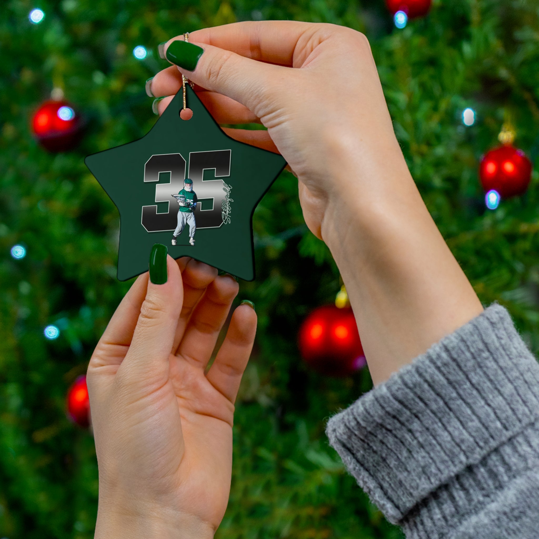 Drew Stubblefield Ceramic Ornament