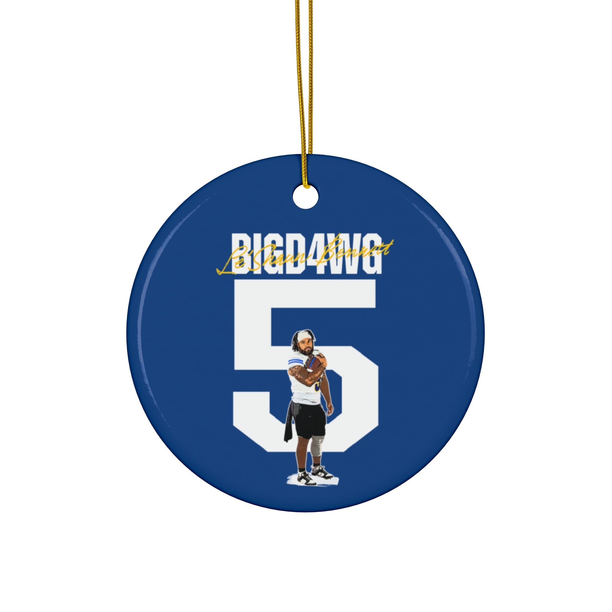 Le'Shaun Bennett II Ceramic Ornament
