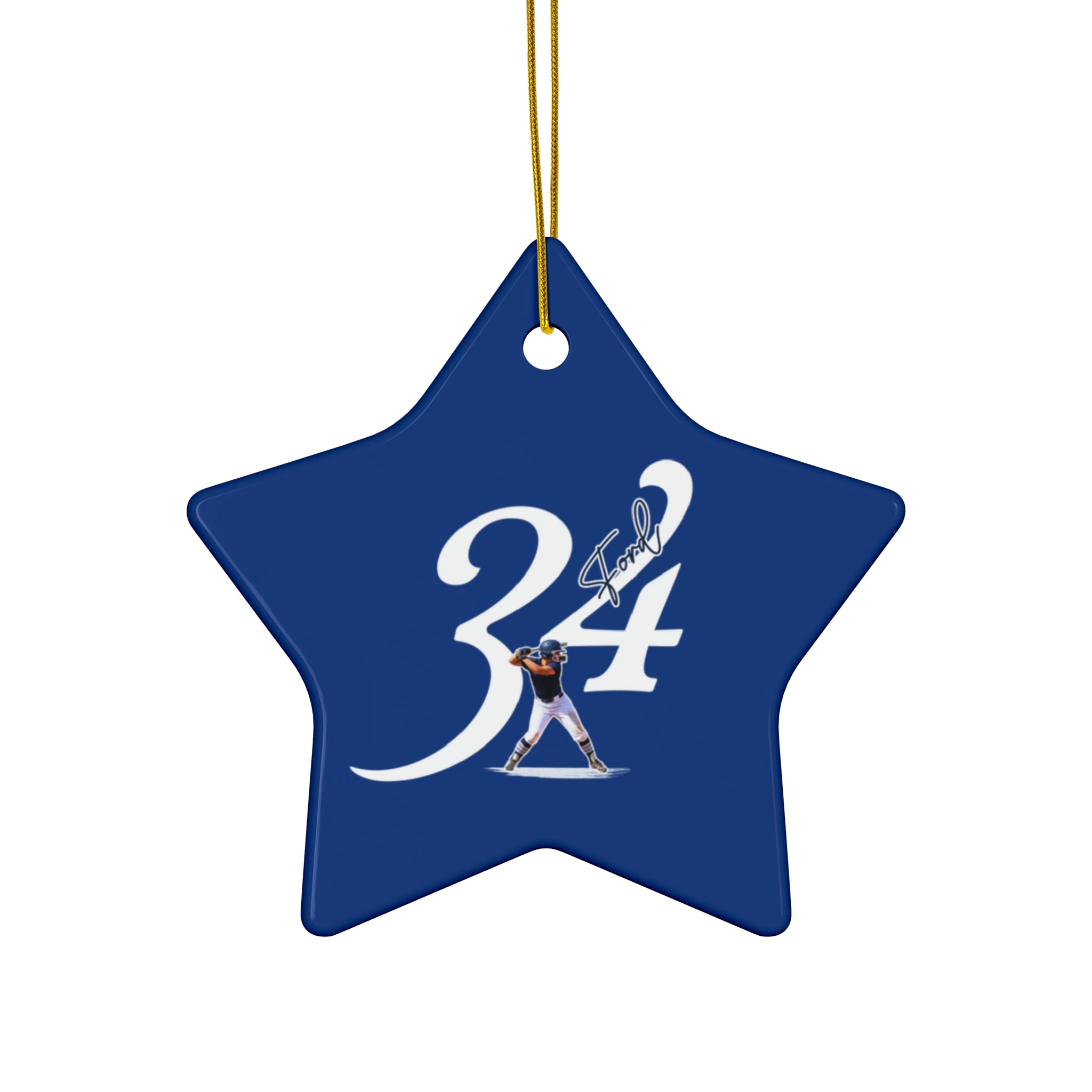 Taylor Ford Ceramic Ornament