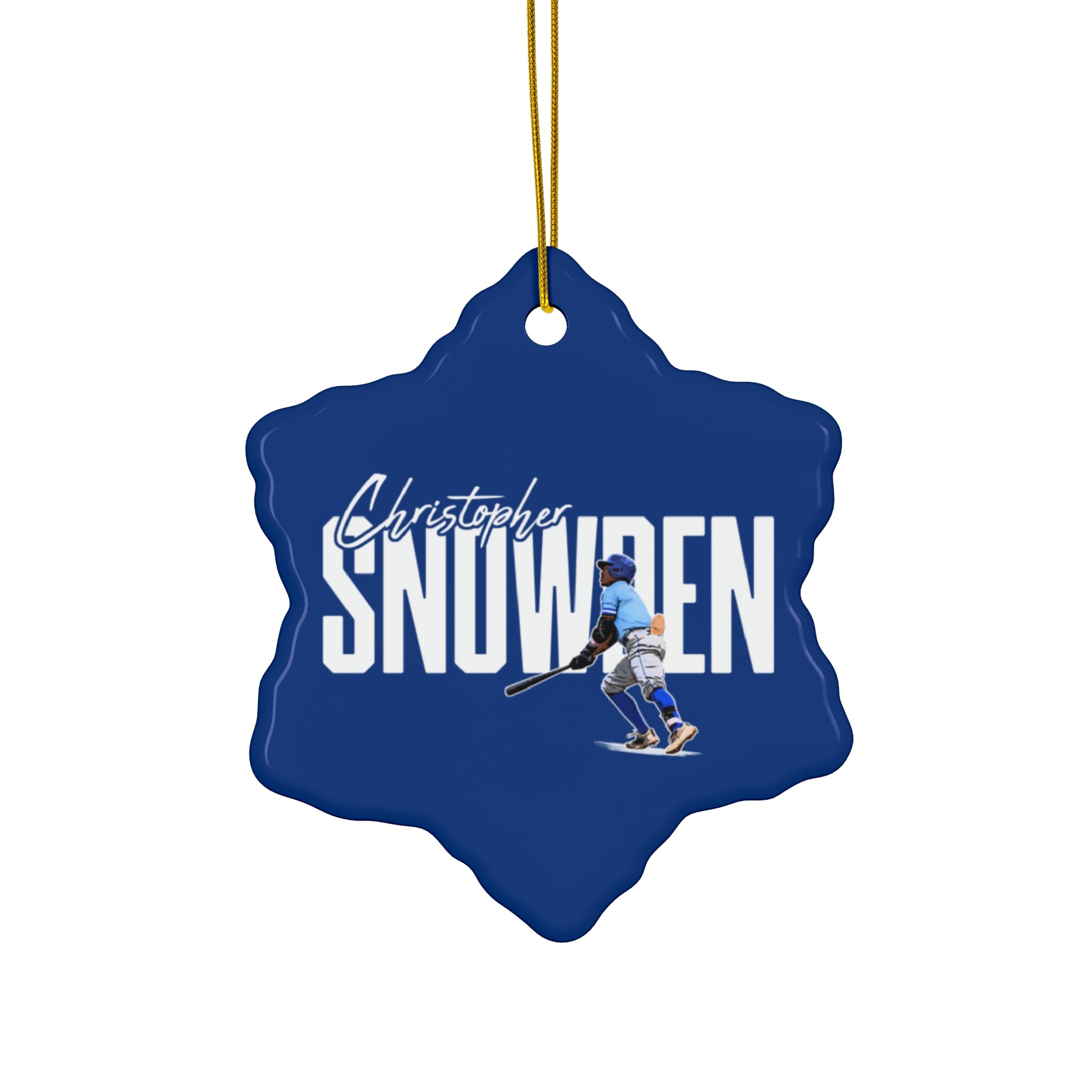 Christopher Snowden Ceramic Ornament