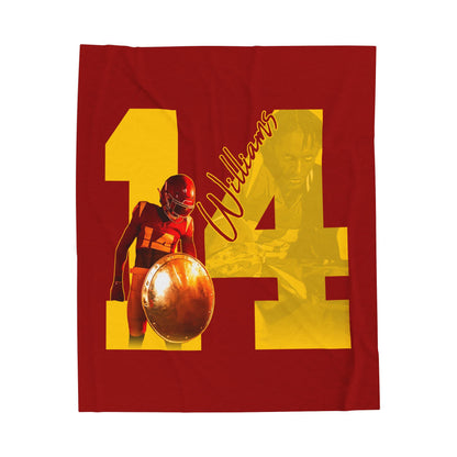 Andrew Williams Velveteen Plush Blanket