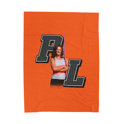 Payton Logan Velveteen Plush Blanket