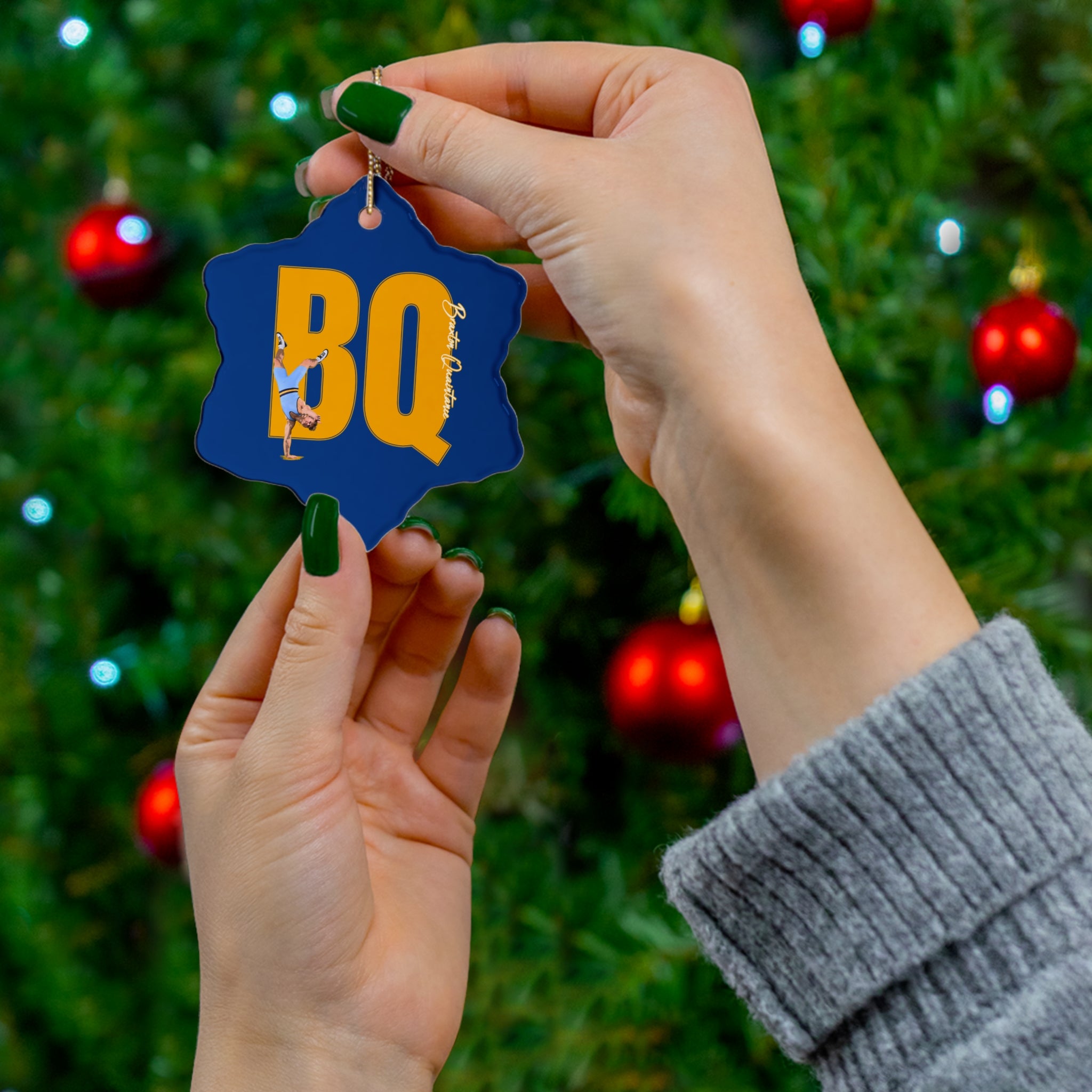 Braxton Quaintance Ceramic Ornament