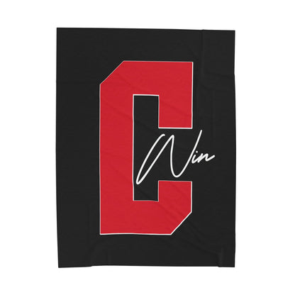 Corwin Allard Velveteen Plush Blanket