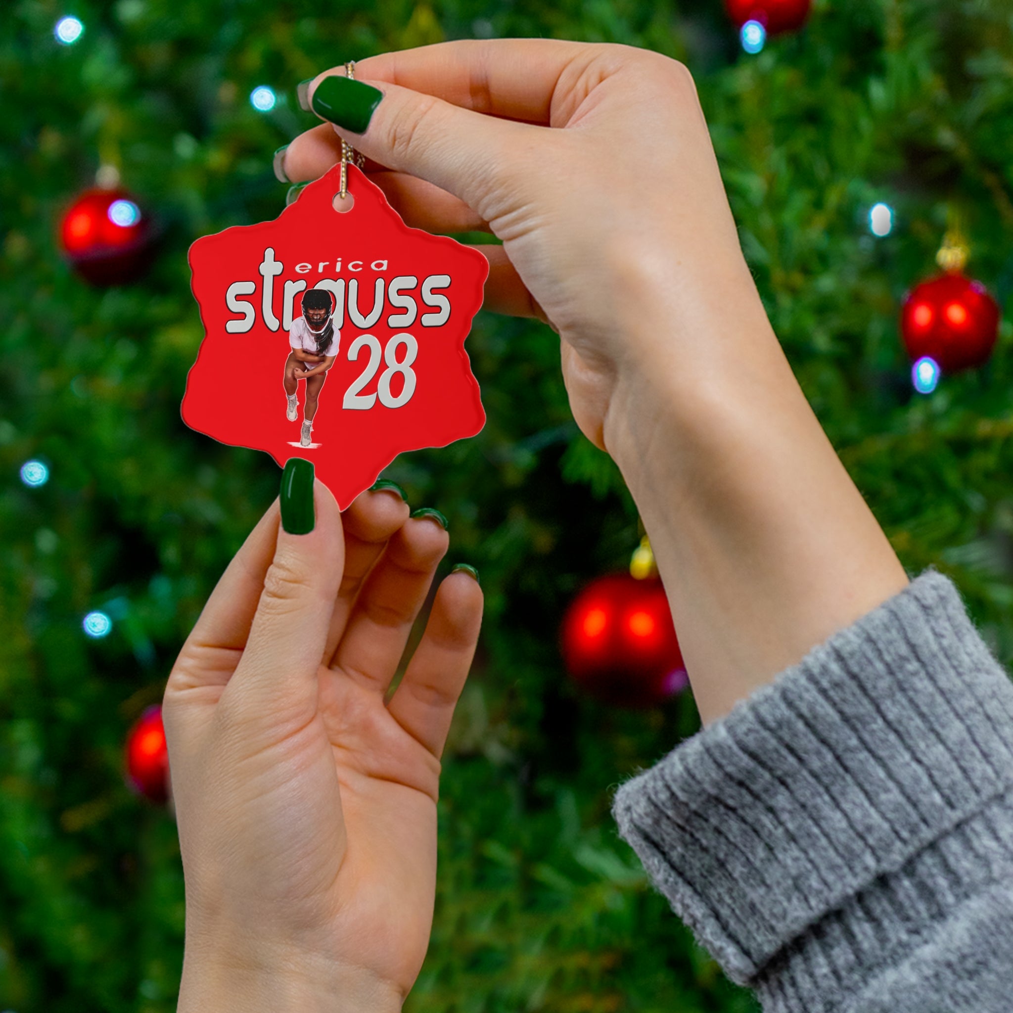 Erica Strauss Ceramic Ornament