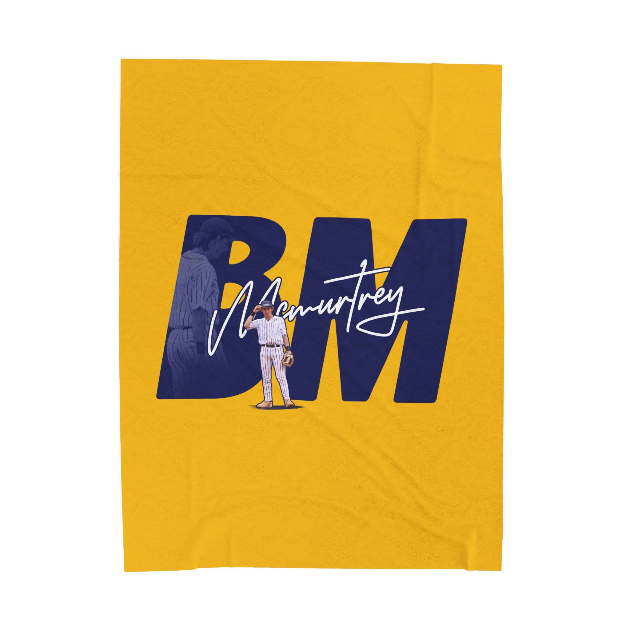 Brayden Mcmurtrey Velveteen Plush Blanket