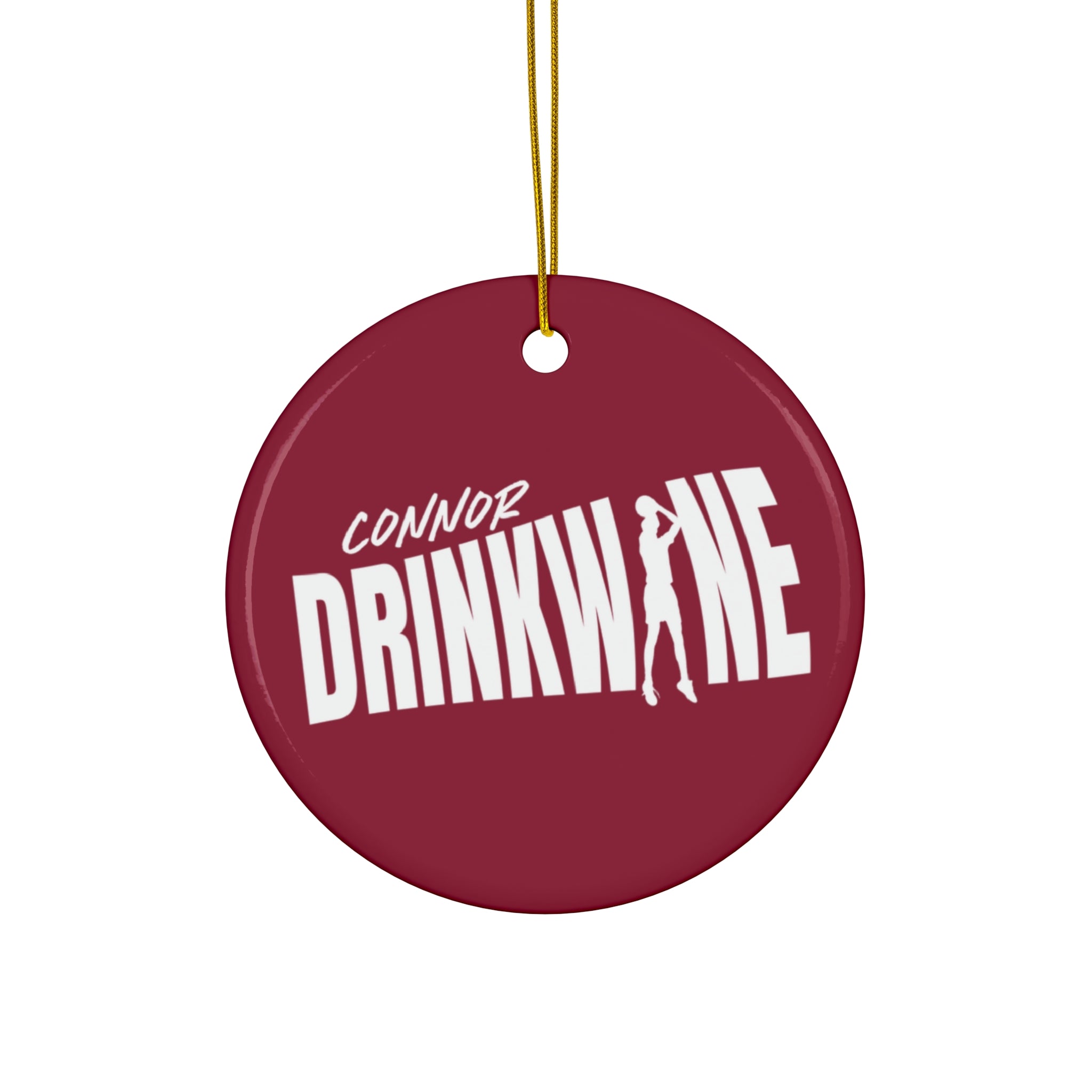 Connor Drinkwine Ceramic Ornament