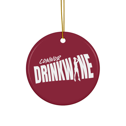 Connor Drinkwine Ceramic Ornament