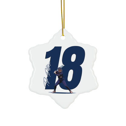 Taylor Patterson Ceramic Ornament