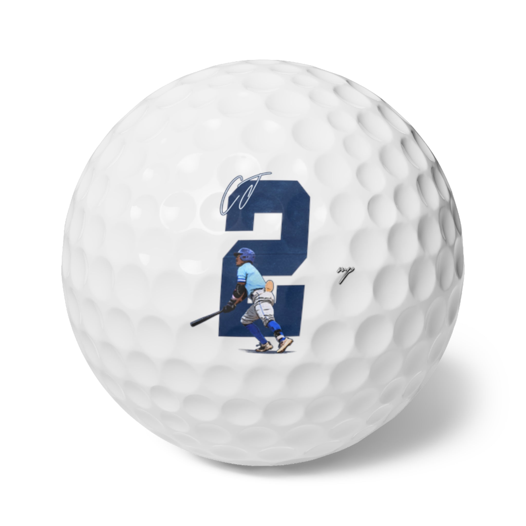 Christopher Snowden Golf Balls, 6pc