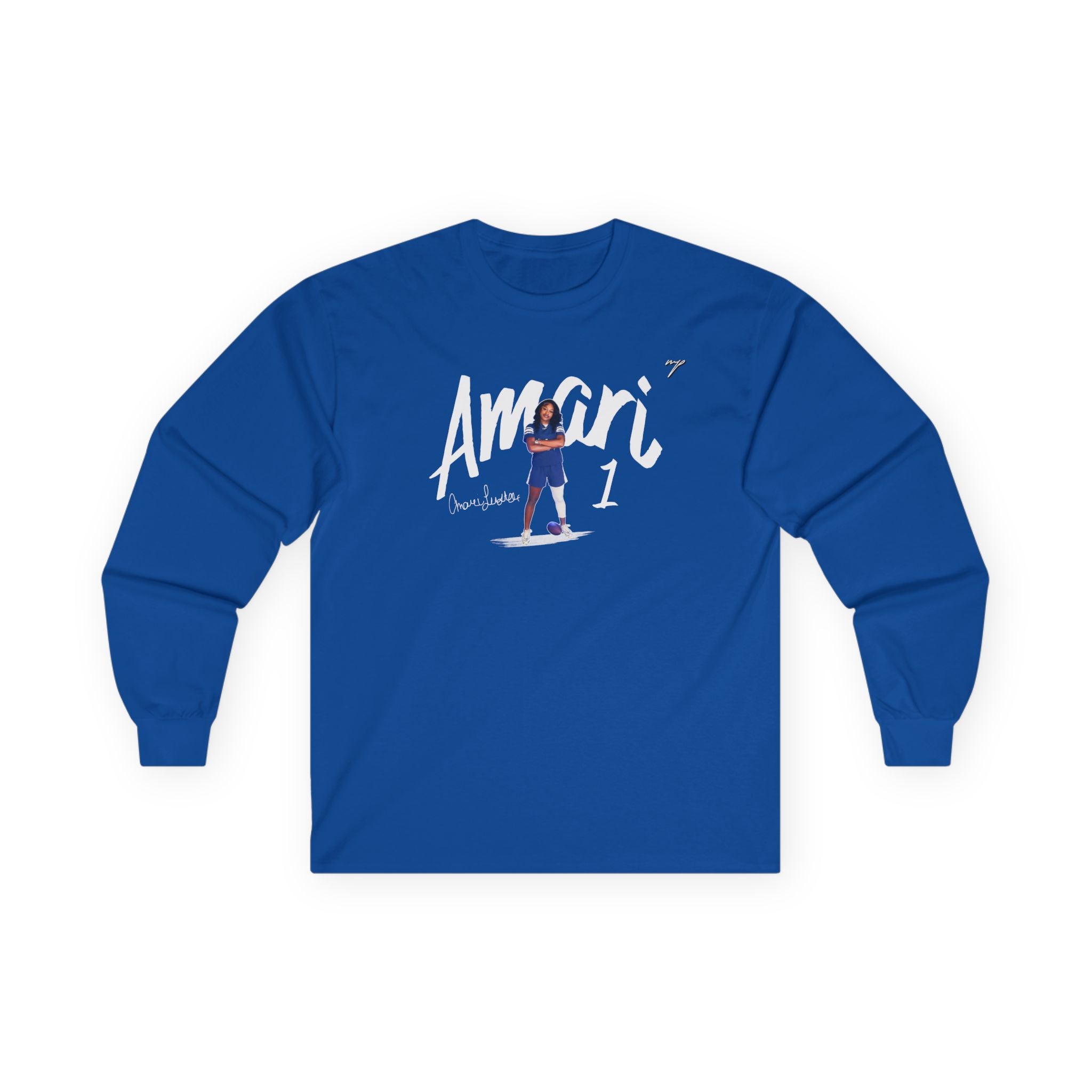 Amari Luster Long Sleeve Tee