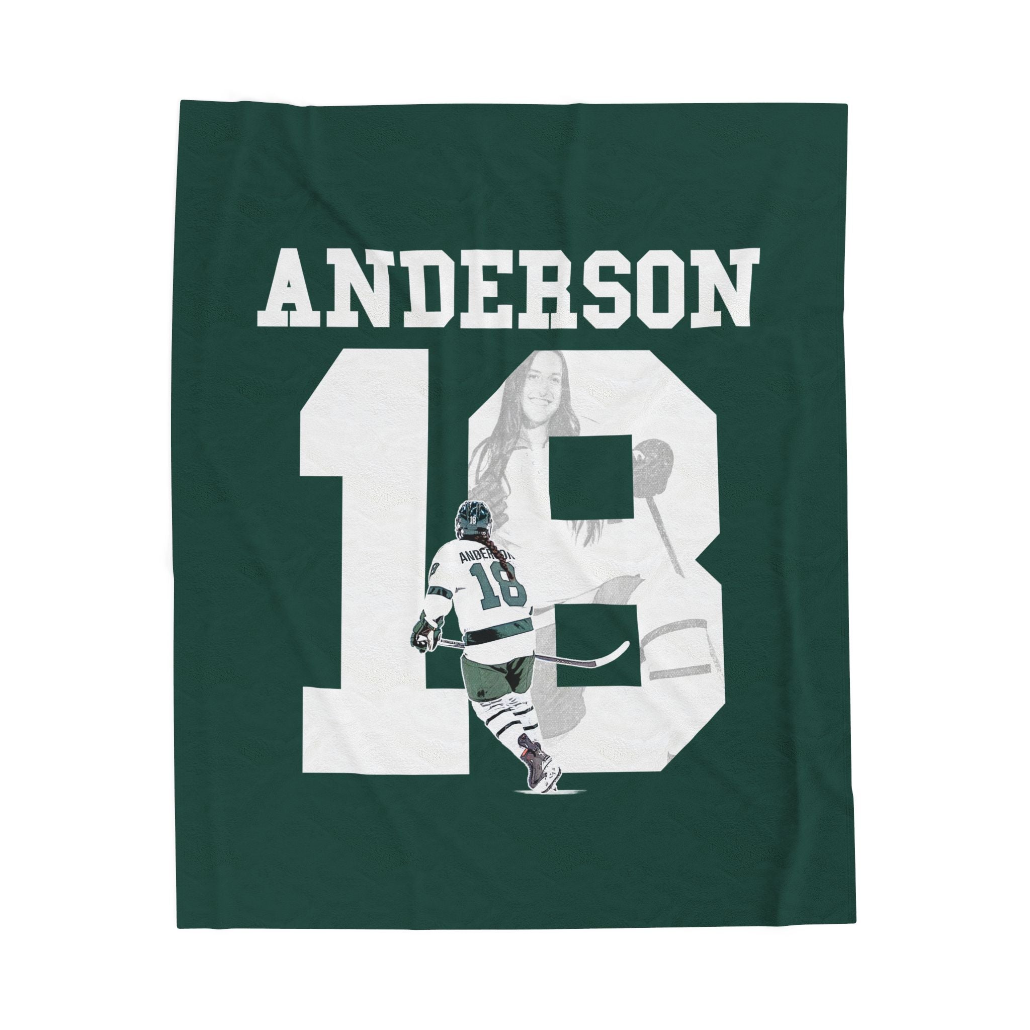 Gracie Anderson Velveteen Plush Blanket