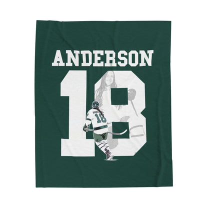 Gracie Anderson Velveteen Plush Blanket