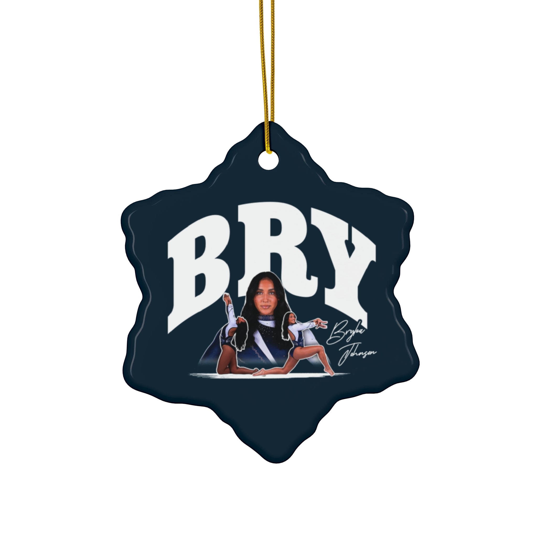 Brylea Johnson Ceramic Ornament
