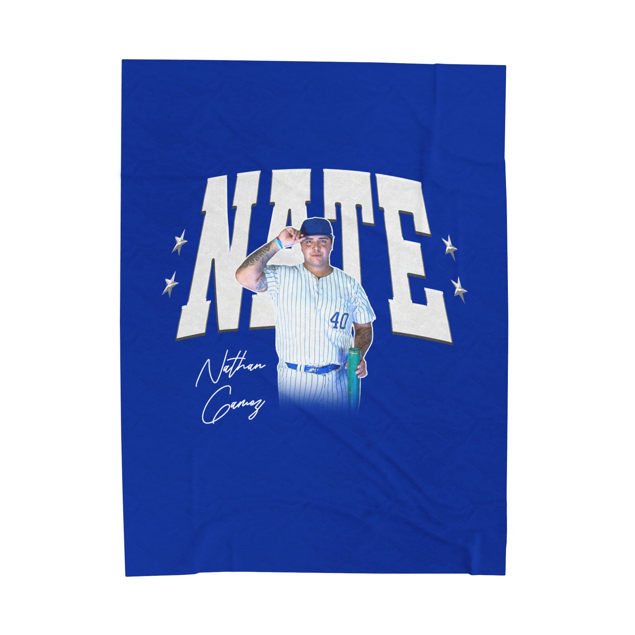 Nathan Gamez Velveteen Plush Blanket