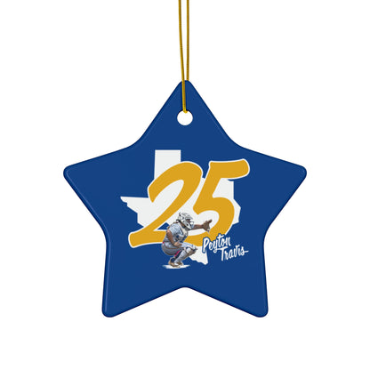 Peyton Travis Ceramic Ornament