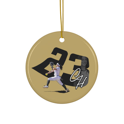 Charlee Hoover Ceramic Ornament