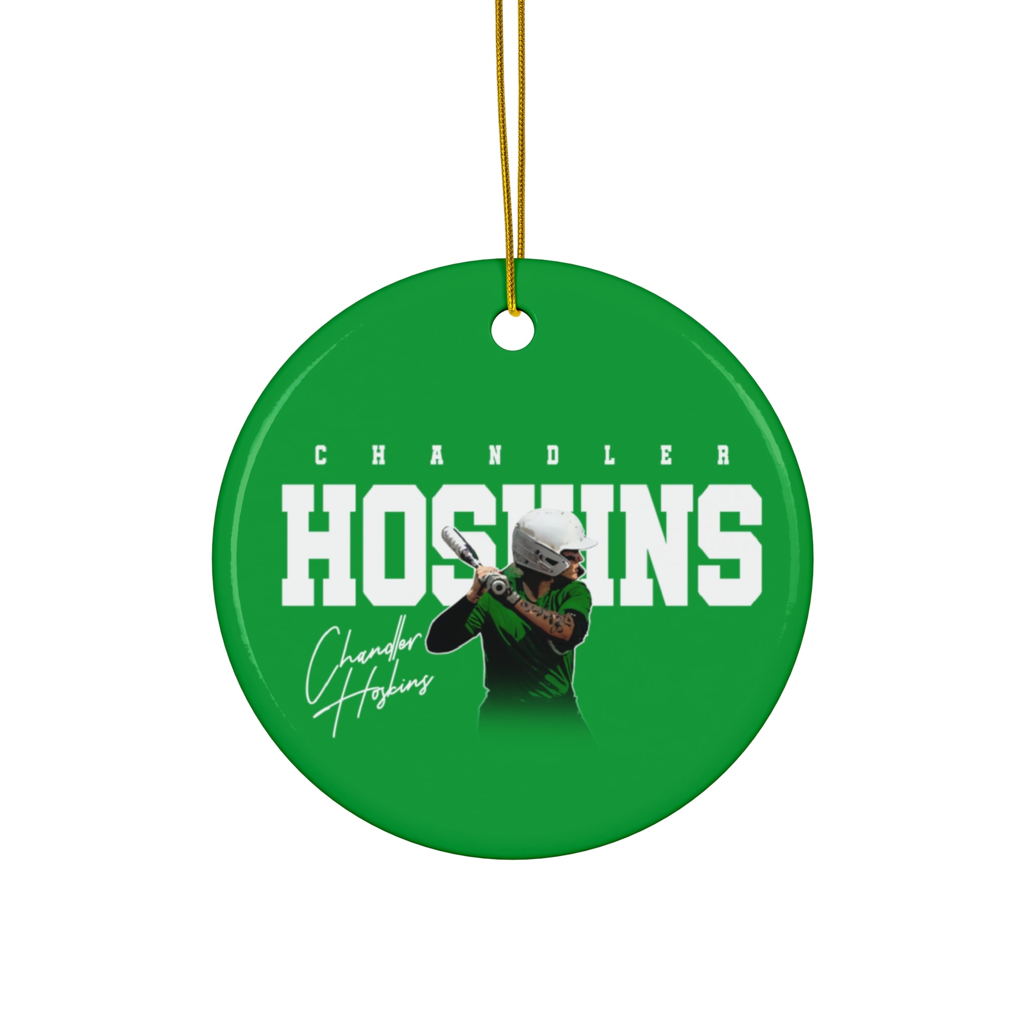 Chandler Hoskins Ceramic Ornament