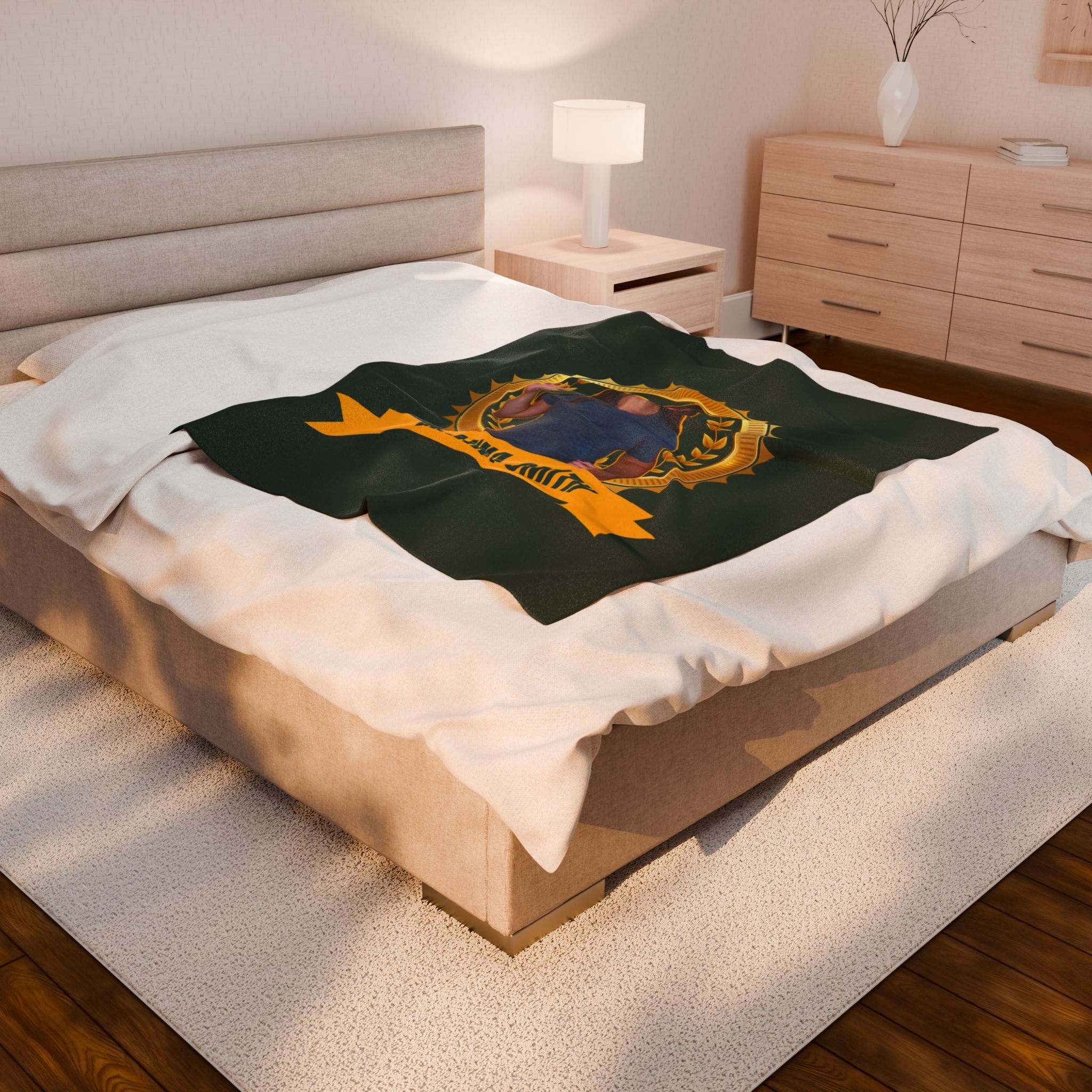 Gianna Smith Velveteen Plush Blanket