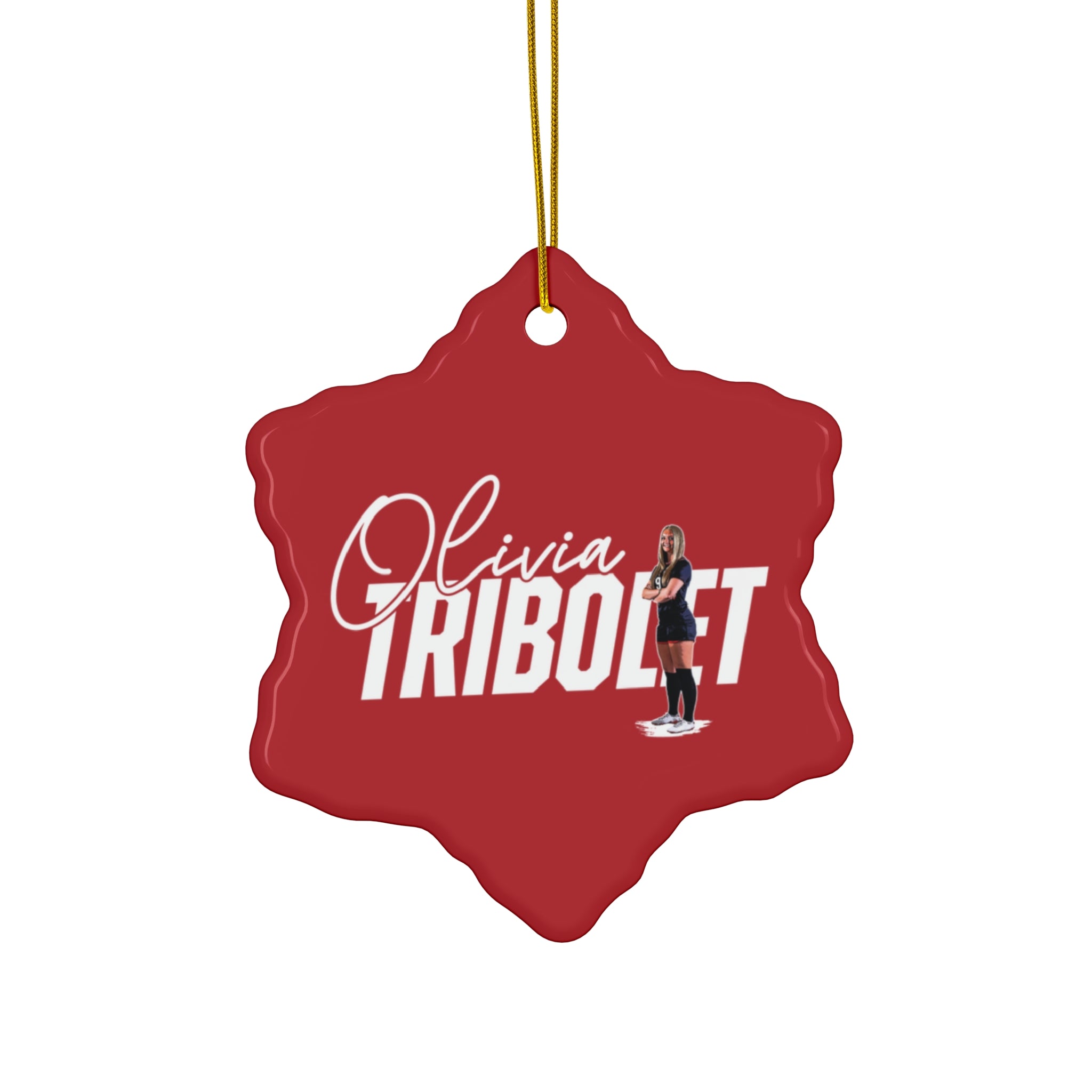 Olivia Tribolet Ceramic Ornament