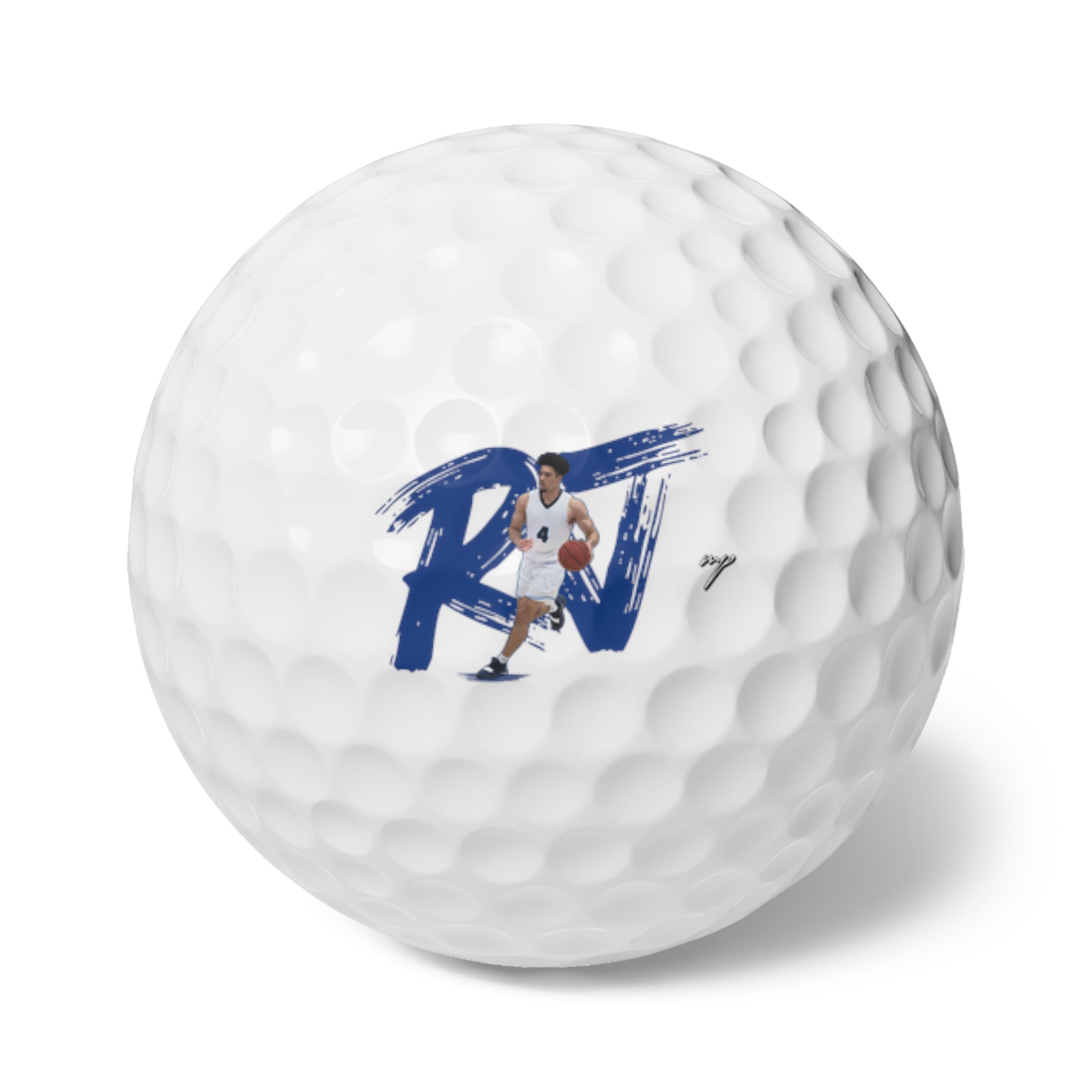 RJ Secrest Golf Balls, 6pc