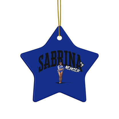 Sabrina Nemcek Ceramic Ornament