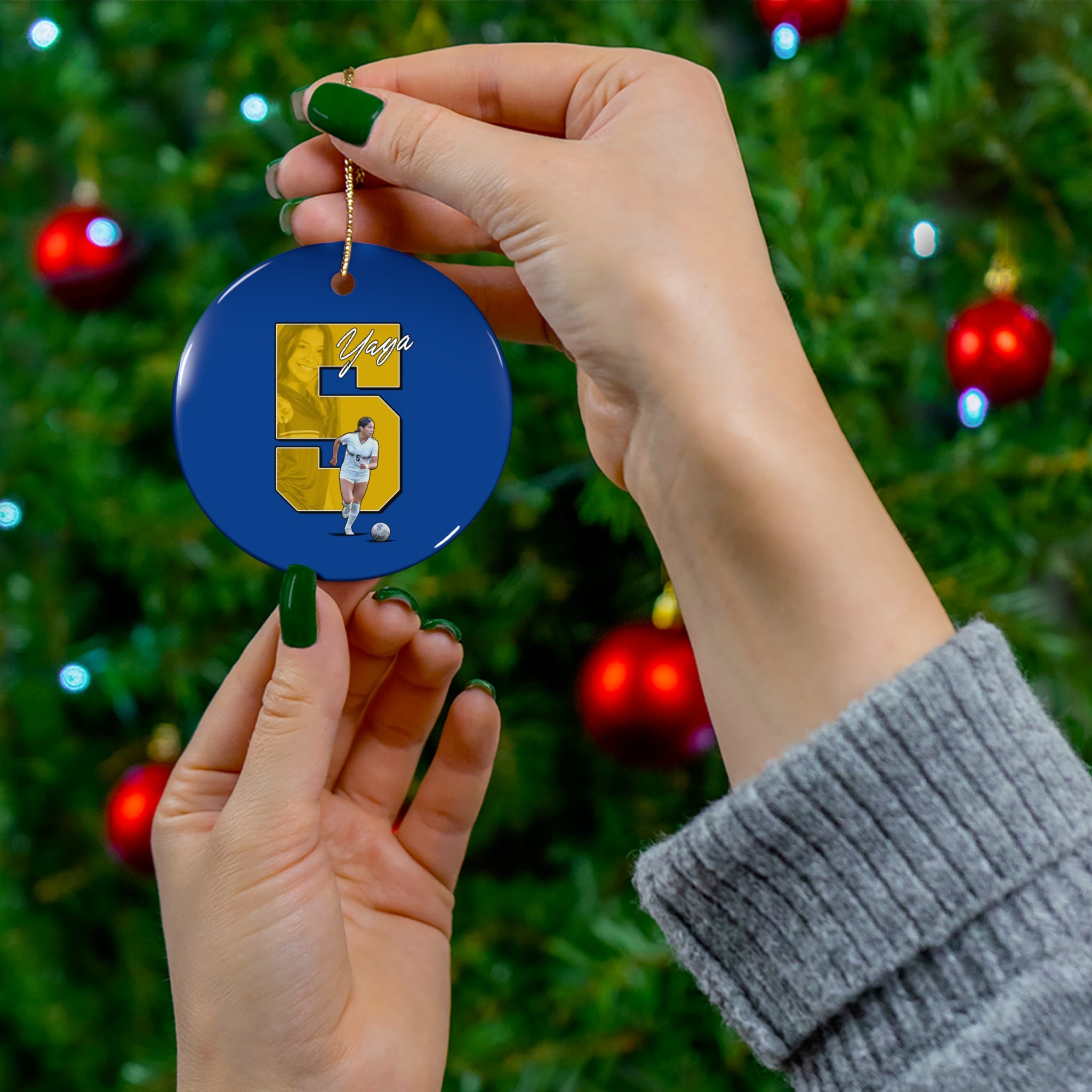 Aiyanna Robles Sedano Ceramic Ornament