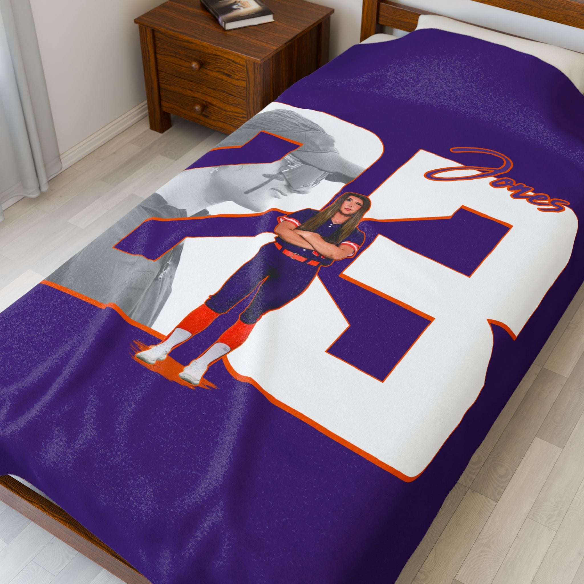 Makynlie Jones Velveteen Plush Blanket