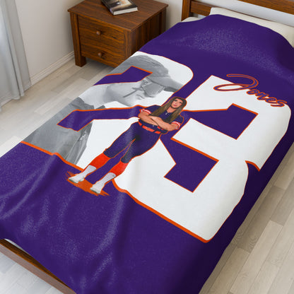Makynlie Jones Velveteen Plush Blanket