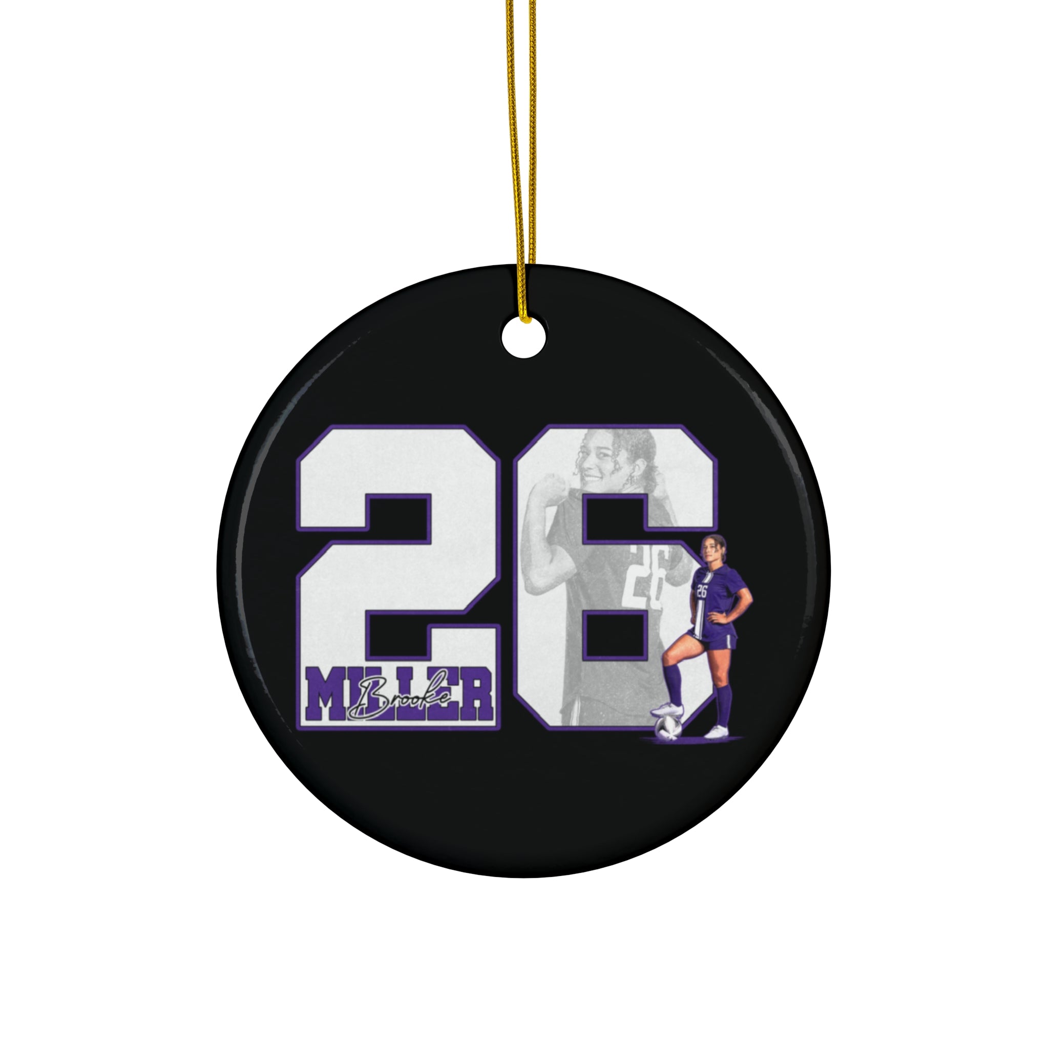 Brooke Miller Ceramic Ornament