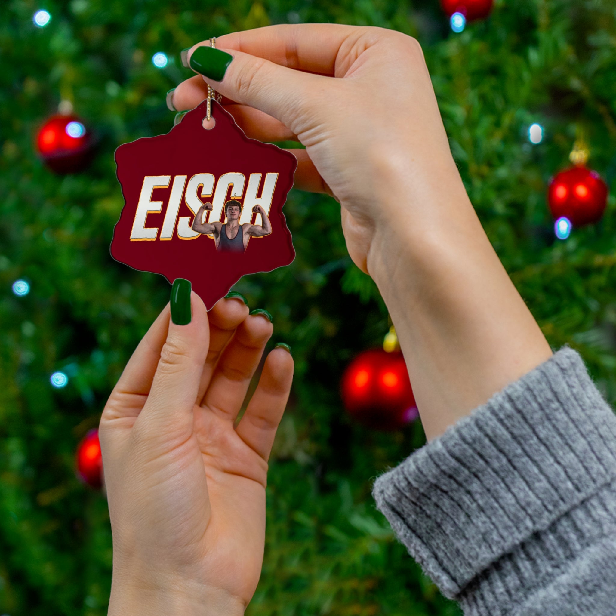 Jager Eisch Ceramic Ornament