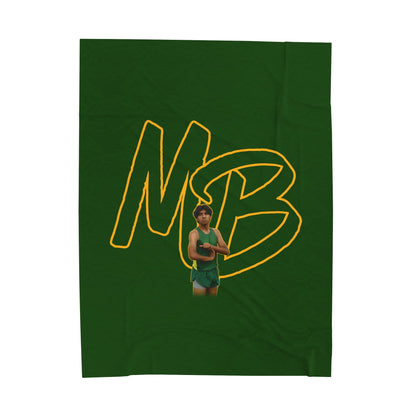 Matthew Bermudez Velveteen Plush Blanket