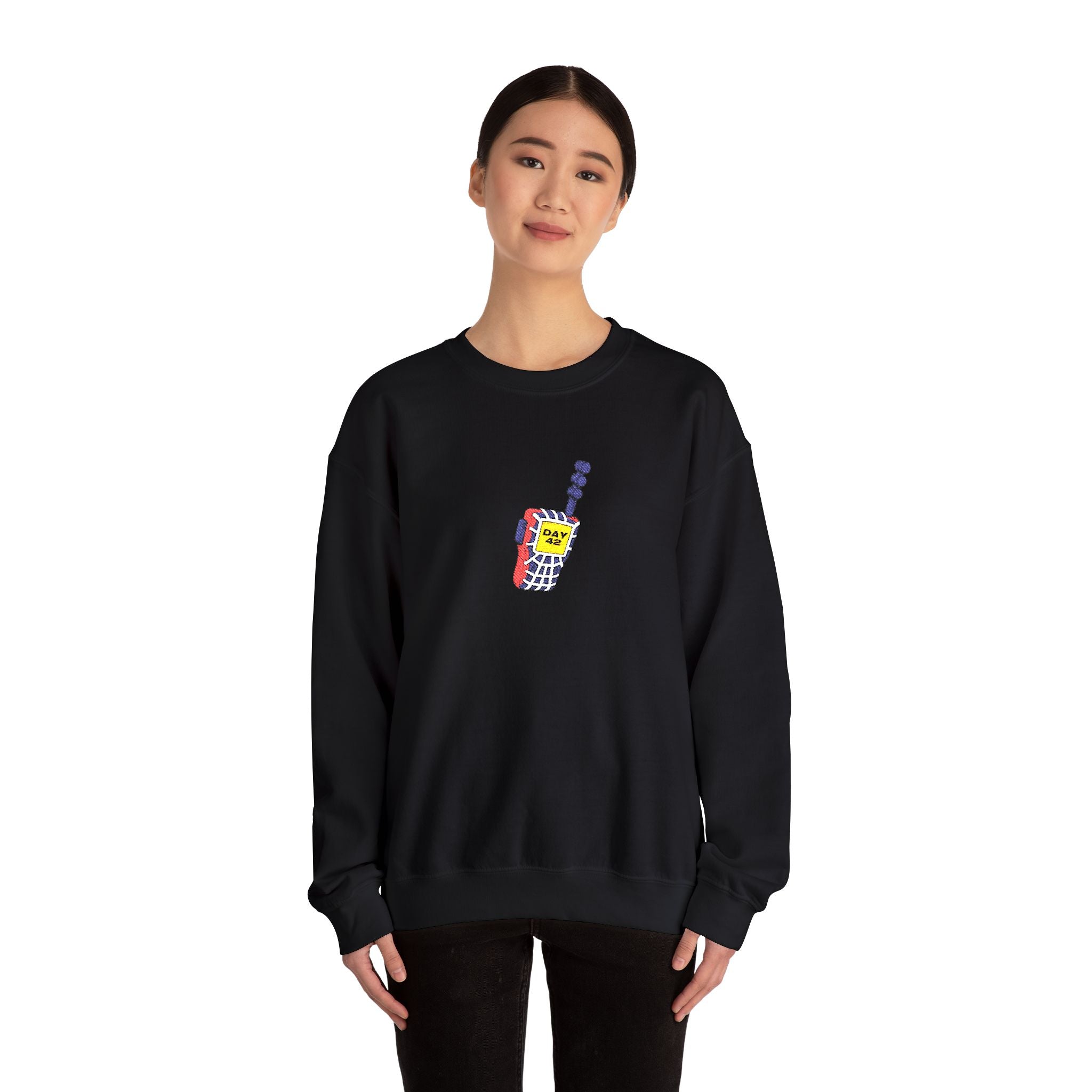 Bucket Merch Embroidered Crewneck