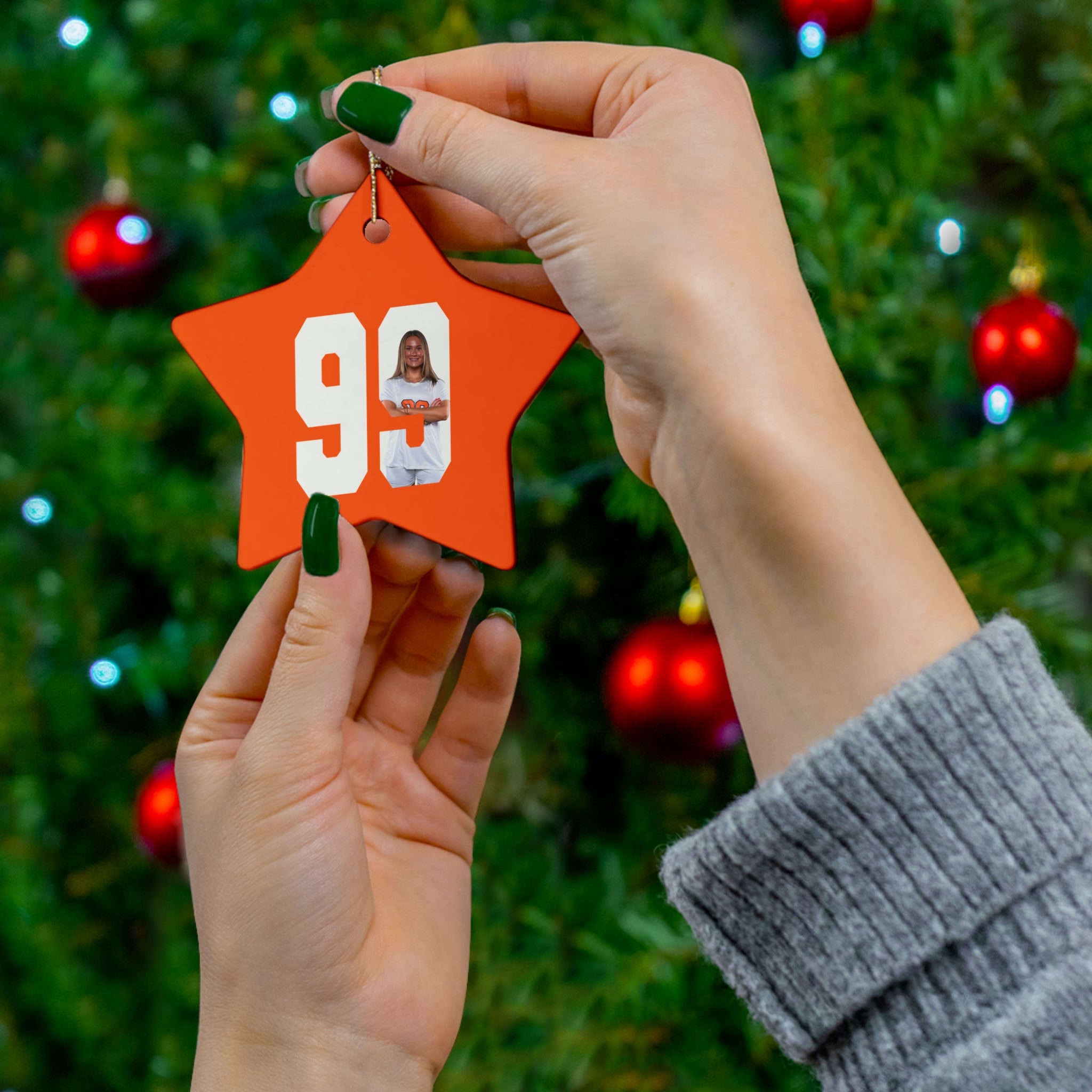 Kalena Mandeville Ceramic Ornament