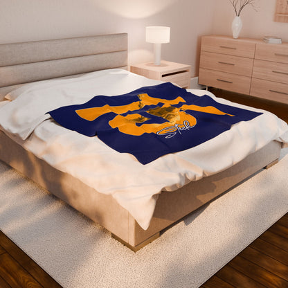 Shannon Steck Velveteen Plush Blanket