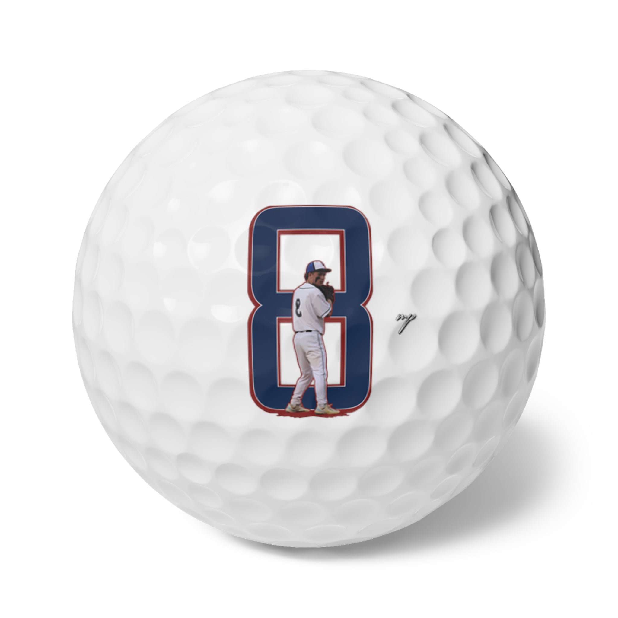 Addison Stewart Golf Balls, 6pc