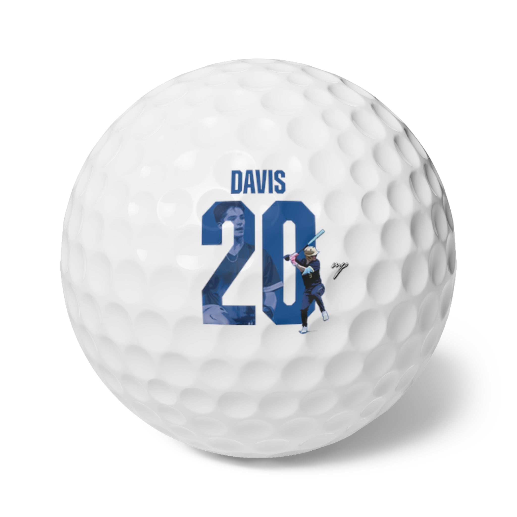 Jordan D. Golf Balls, 6pc