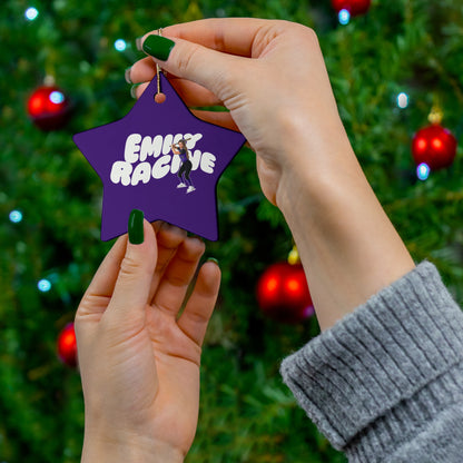 Emily Racine Ceramic Ornament
