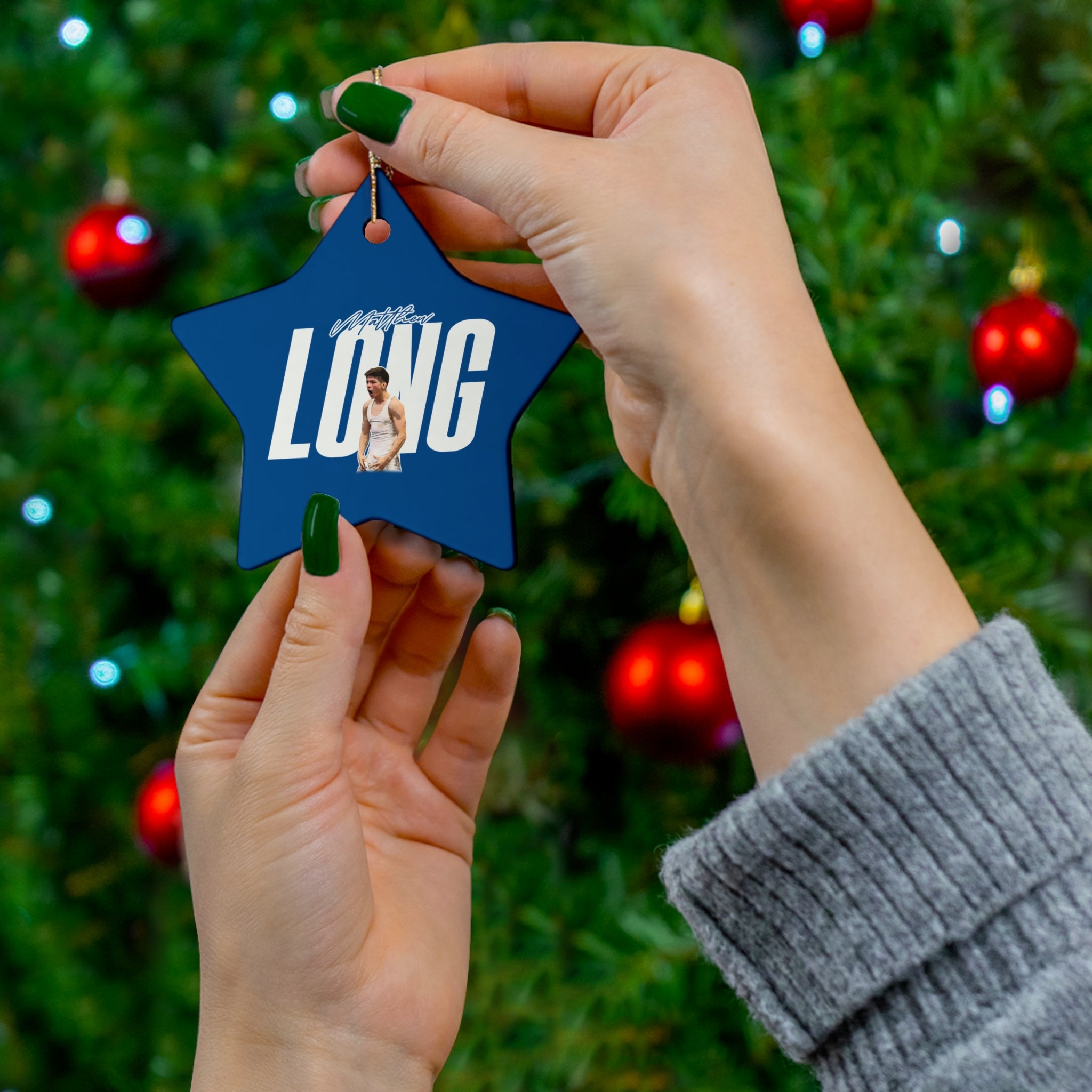 Matthew Long Ceramic Ornament
