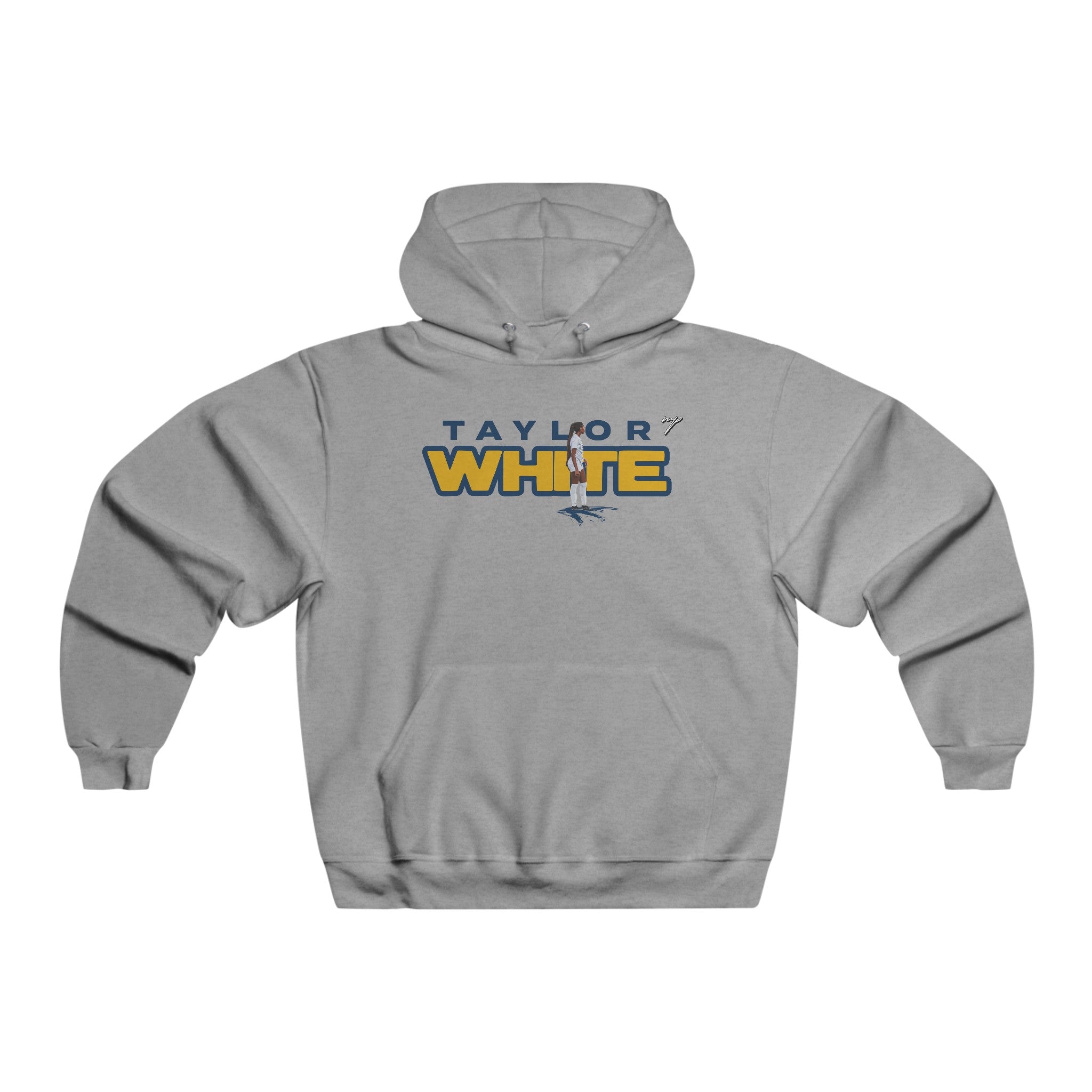 Taylor White Vintage Hoodie