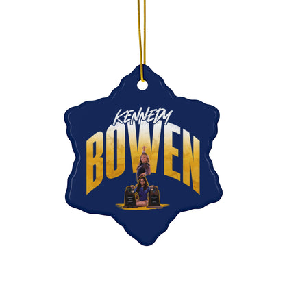 Kennedy Bowen Ceramic Ornament